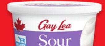 Walmart Gay lea sour cream offer