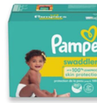 Walmart Pampers swaddlers superpack diapers offer