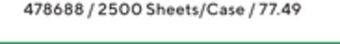 Staples Staples fsc-certified laser paper, 2500 sheets offer