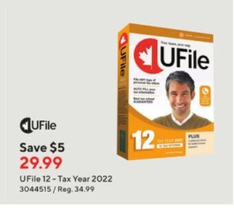 Staples Ufile 12-tax year 2022 offer