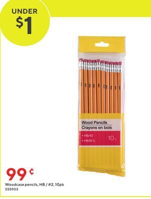Staples Wooden pencils offer