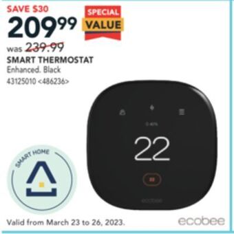 Lowe's Ecobee smart thermostat offer
