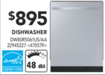 Lowe's Samsung dishwasher offer