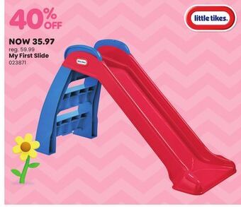 Toys R us Little tikes my first slide offer