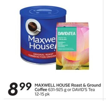 Sobeys Maxwell house roast & ground coffee offer