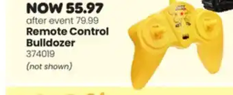 Toys R us Alex remote control bulldozer offer