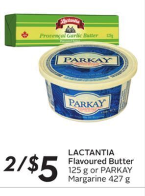 Sobeys Lactantia flavoured butter offer