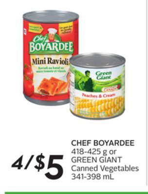 Sobeys Chef boyardee offer