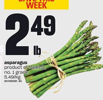 Loblaws Asparagus offer