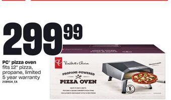 Loblaws Pc® pizza oven offer