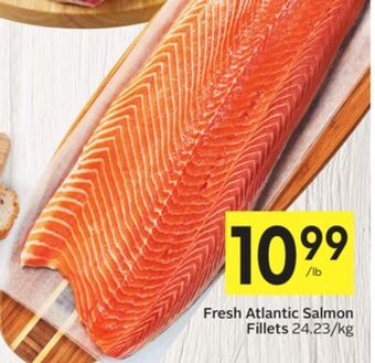 Foodland Fresh atlantic salmon fillets offer