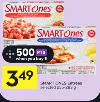 Foodland Smart ones entrées selected 255-283 g offer