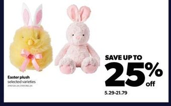 Real Canadian Superstore Easter plush offer