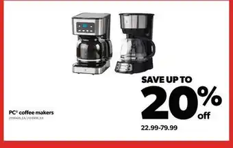 Real Canadian Superstore Pc® coffee makers offer