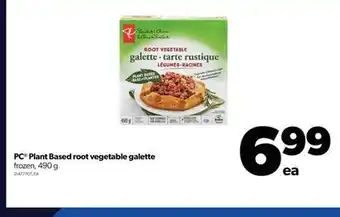 Real Canadian Superstore Pc® plant based root vegetable galette, 490 g offer