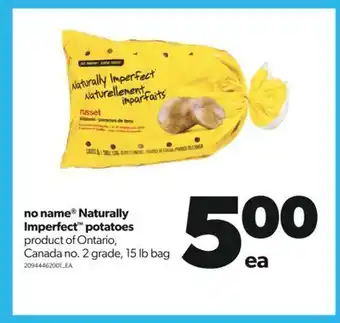Real Canadian Superstore No name® naturally imperfect™ potatoes, 15 lb bag offer