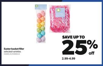 Real Canadian Superstore Easter basket filler offer