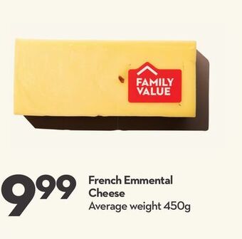 Longo's French emmental cheese offer