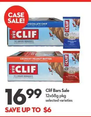 Longo's Clif bars offer