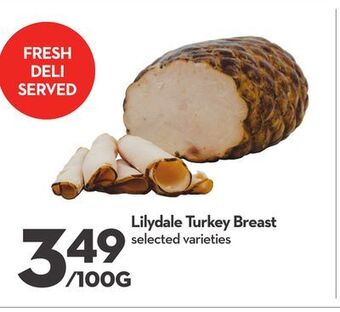 Longo's Lilydale turkey breast offer