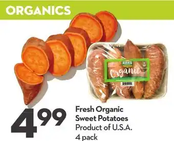 Longo's Fresh organic sweet potatoes offer
