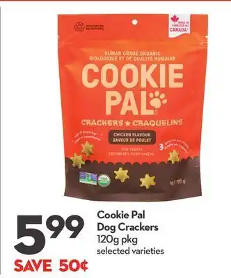 Longo's Cookie pal dog crackers offer
