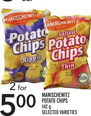 Metro Manischewitz potato chips offer