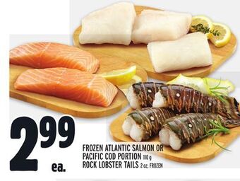 Metro Frozen atlantic salmon or pacific cod portion offer
