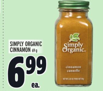 Metro Simply organic cinnamon offer
