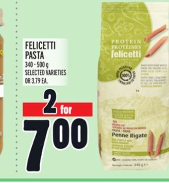 Metro Felicetti pasta offer