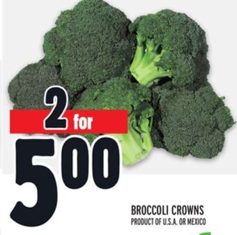 Metro Broccoli crowns offer