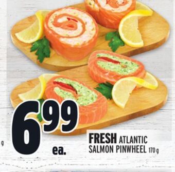 Metro Fresh atlantic salmon pinwheel offer
