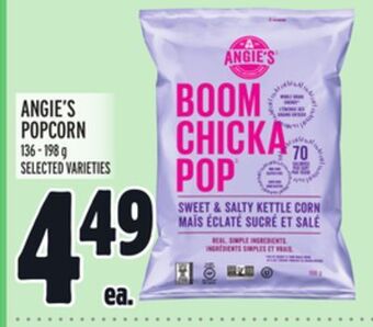 Metro Angie's popcorn offer