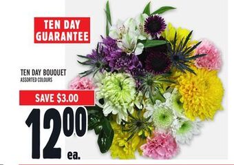 Metro Ten day bouquet offer