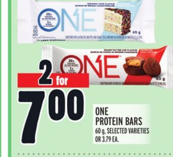 Metro One protein bars offer
