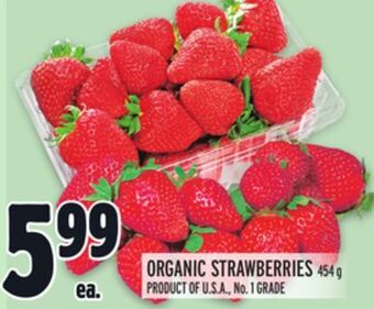 Metro Organic strawberries offer