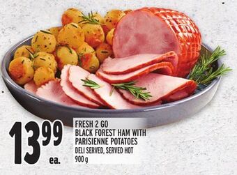 Metro Fresh 2 go black forest ham with parisienne potatoes offer