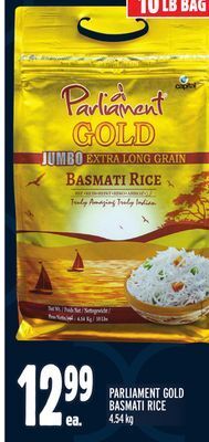 Metro Parliament gold basmati rice offer