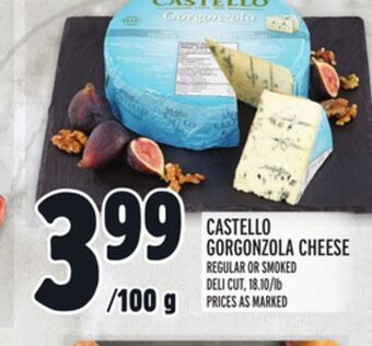 Metro Castello gorgonzola cheese offer