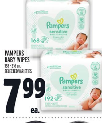 Metro Pampers baby wipes offer
