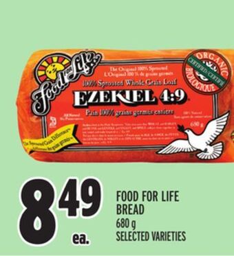 Metro Food for life bread offer