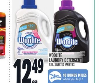 Metro Woolite laundry detergent offer