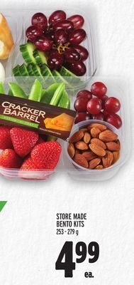 Metro Store made bento kits offer