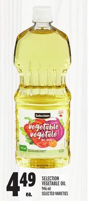 Metro Selection vegetable oil offer