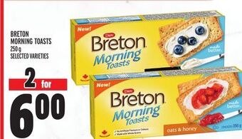 Metro Breton morning toasts offer