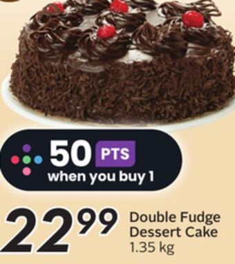 Sobeys Double fudge dessert cake offer