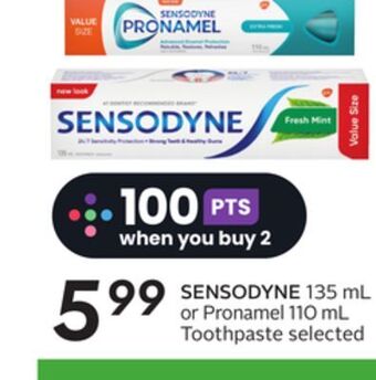 Sobeys Sensodyne offer