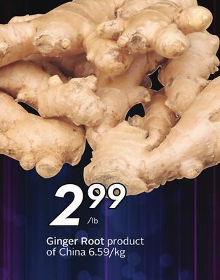 Sobeys Ginger root offer