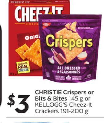Sobeys Christie crispers or bits & bites offer