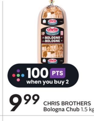 Sobeys Chris brothers bologna chub offer